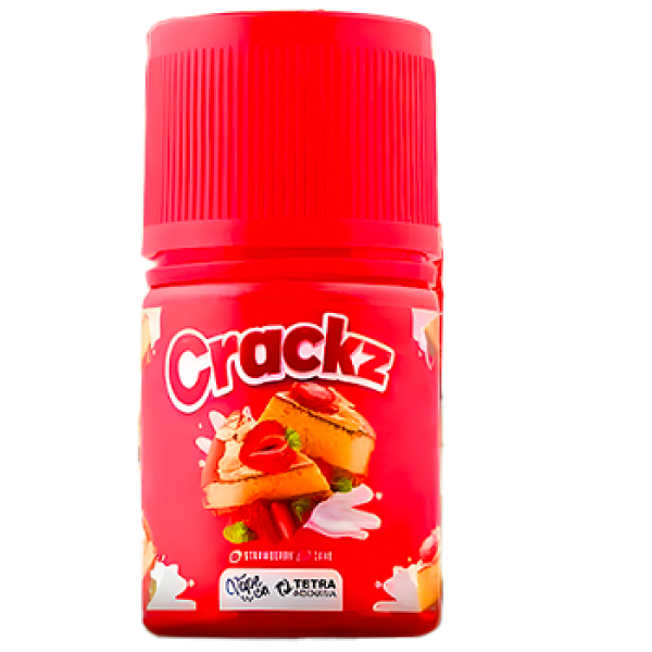 Crackz V5 Strawberry Cake 60ML by Tetra Indonesia x Vape On