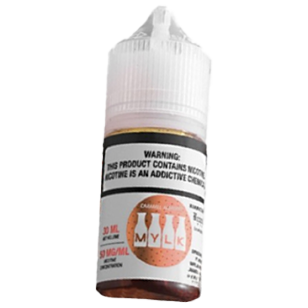 MYLK Caramel Almond Salt Nic 30ML by Brewell MFG USA