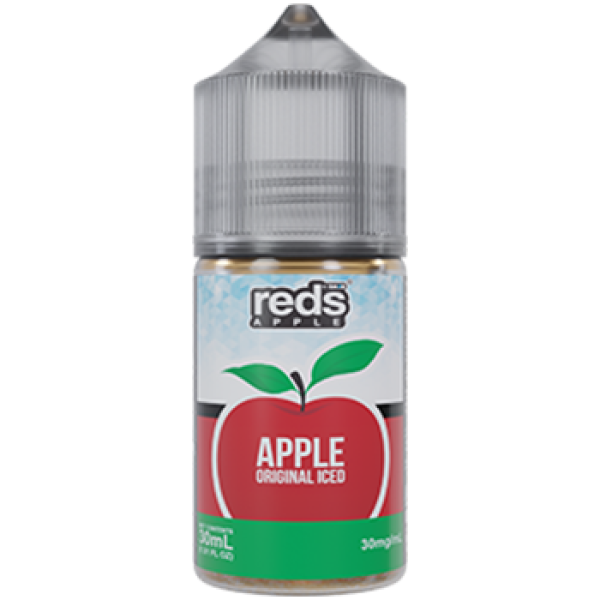 7daze Reds Apple Original Iced Salt Nic 30ML by 7Daze