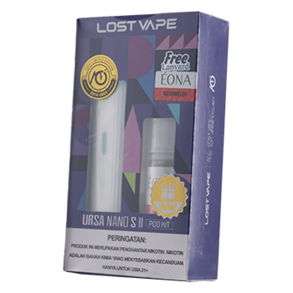 Ursa Nano S2 Mint Pod Kit + Eona Salt Nic 15ML by Lost Vape