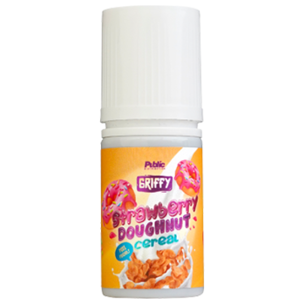 Griffy Strawberry Doughnut Cereal Pods Friendly 30ML by Public