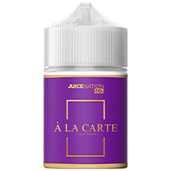 A La Carte Cream Raisins 60ML by Juice Nation