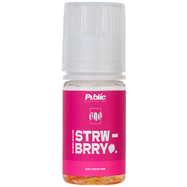 ENO Strawberry Bubblegum Salt Nic 30ML by Public