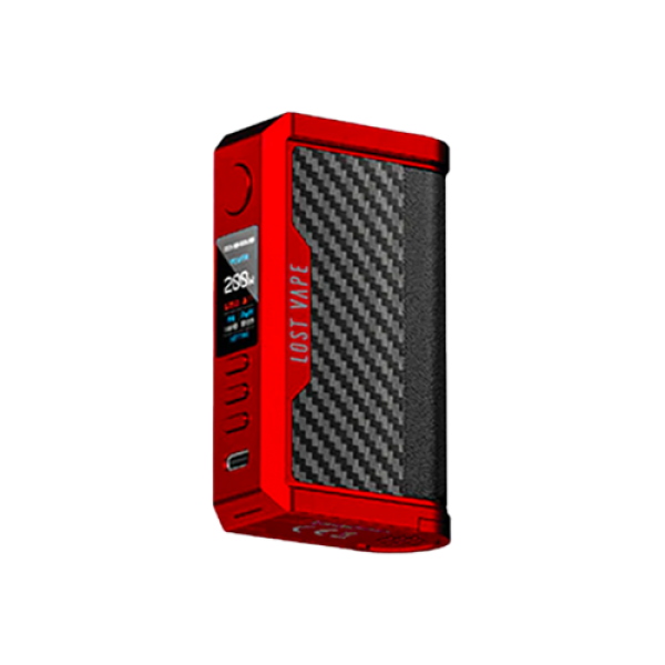 Lost Vape Centaurus Quest Q200 Red Carbon Fiber 200W MOD by Lost Vape