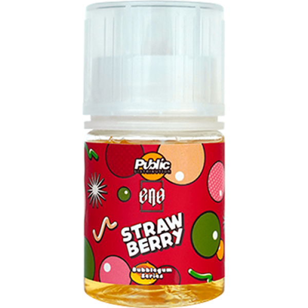 ENO Strawberry Bubblegum Freebase 60ML by Public