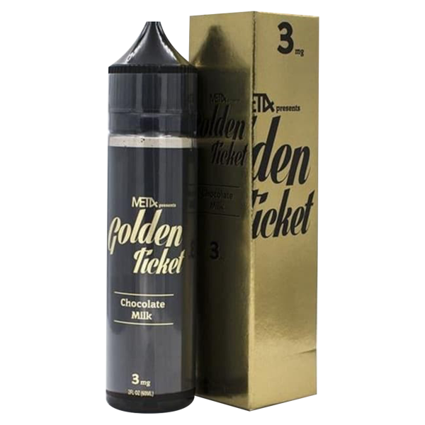 Golden Ticket Chocolate Milk 60ML by Met4 Vapor USA