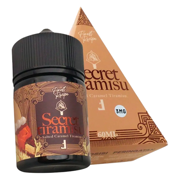 Secret V3 Salted Caramel Tiramisu 60ML by Trilogy x Jvape