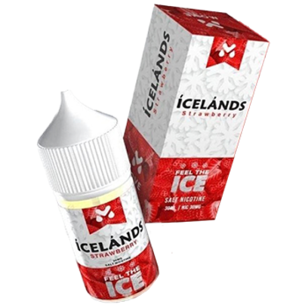 Icelands Strawberry Salt Nic 30ML by Move Juice