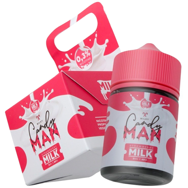 Candyman Milk Strawberry Milk 60ML by TNT x FVS