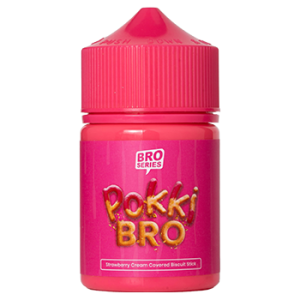 Pokki Bro Strawberry Cream Biscuit Stick 60ML by JVS