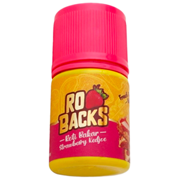Robacks V2 Roti Bakar Strawberry Kedjoe 60ML by Drippers.id