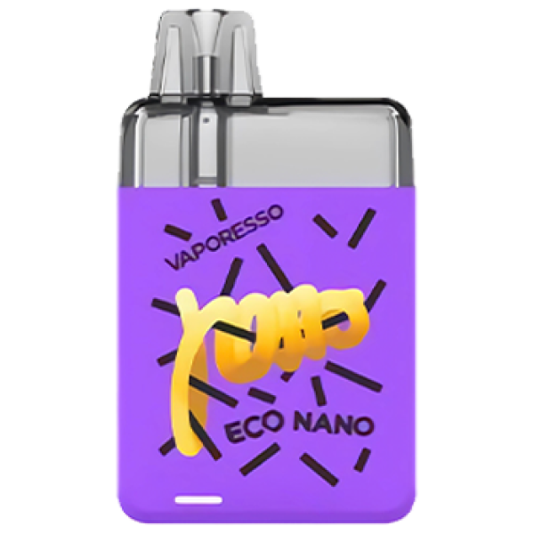 Vaporesso Eco Nano Creamy Purple 1000mAh Plastic Edition Pod Kit Authentic