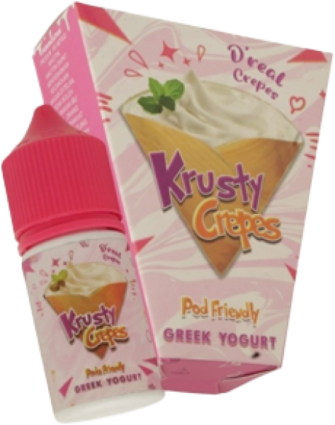 Krusty Crepes V3 Greek Yogurt Pods Friendly 30ML by Dianna Dee x Java Juice x Dalang Vapor