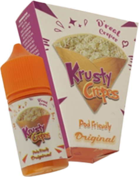Krusty Crepes V1 Original Crepes Pods Friendly 30ML by Dianna Dee x Java Juice x Dalang Vapor