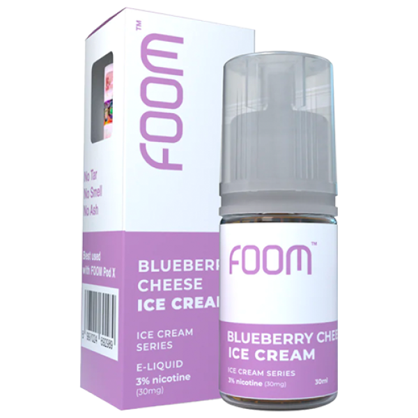 Foom Blueberry Cheese Ice Cream Salt Nic 30ML by Foom Lab