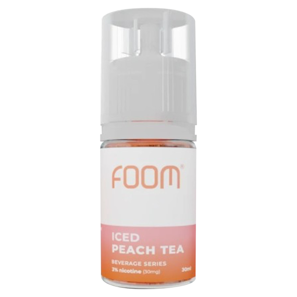 Foom Iced Peach Tea Salt Nic 30ML by Foom Lab