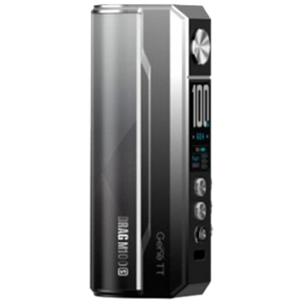 Voopoo Drag M100S Silver &amp; Black 100W MOD ONLY by Voopoo