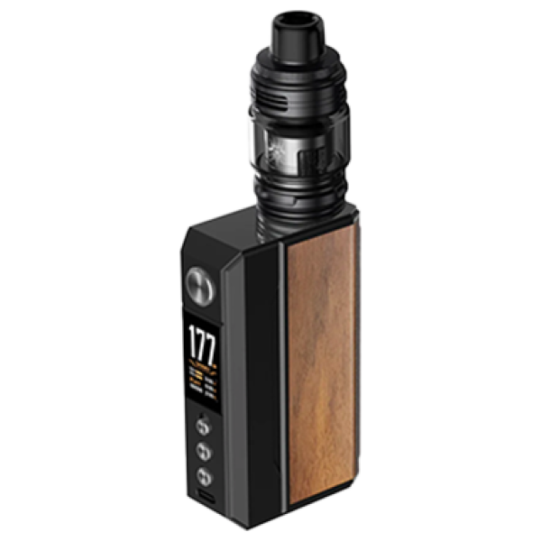 Voopoo Drag 4 Black Walnut 177W 18650 Mod Kit by Voopoo Voopoo Drag 4 Black Walnut 177W 18650 Mod Kit by Voopoo