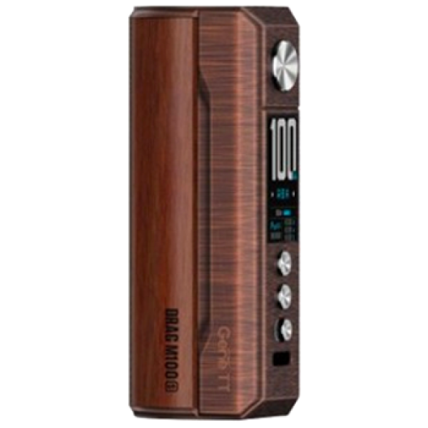 Voopoo Drag M100S Antique Brass &amp; Padauk 100W MOD ONLY by Voopoo