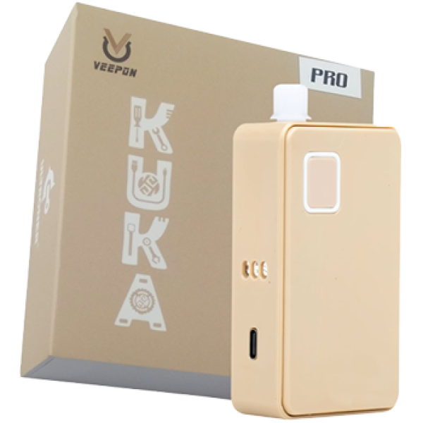 Veepon Kuka Aio Pro Cream 60W 18650 AIO Boro Box Kit Device by Veepon