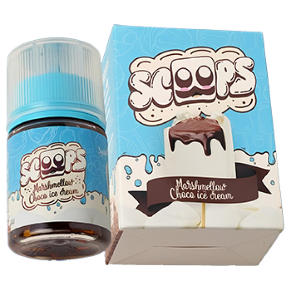 Scoops Marshmellow Choco Ice Cream 60ML by Drippers