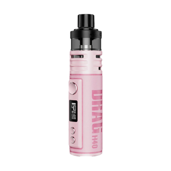 Voopoo Drag H40 Pink 40W 1500mAh Pod Mod Kit Authentic by Voopo
