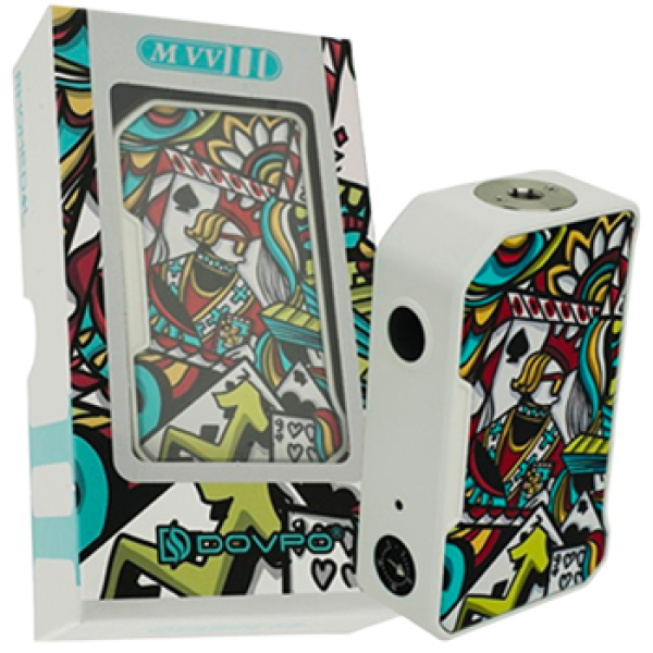 Dovpo MVV Card Edition Mod White by Dovpo Ecigs x Vapepackers x Gerobak Vapor