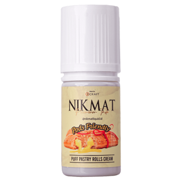 Nikmat Puff Pastry Rolls Cream Pods Friendly 30ML by Rcraft