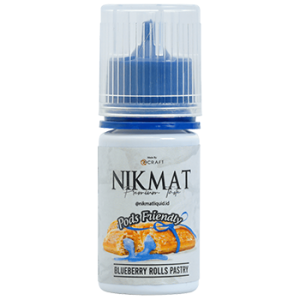 Nikmat V2 Blueberry Rolls Pastry Pods Friendly 30ML by Rcraft