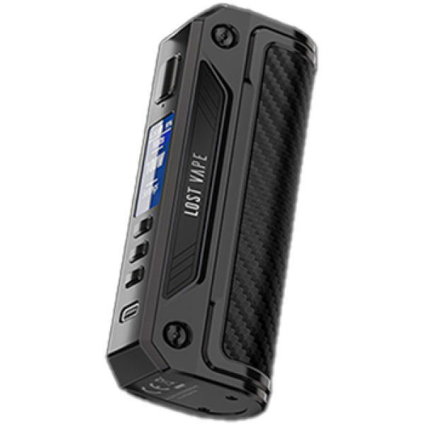 Thelema Solo DNA 100C Black Carbon Fiber MOD ONLY by LostVape