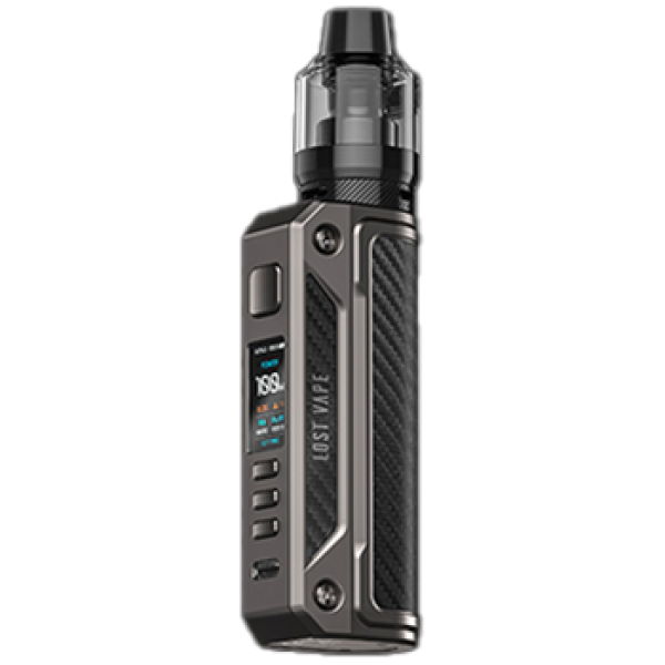Thelema Solo 100W MOD Gunmetal Carbon Fiber By Lost Vape