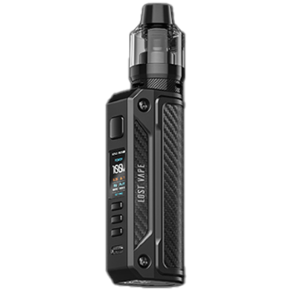 Thelema Solo 100W MOD Black Carbon Fiber By Lost Vape