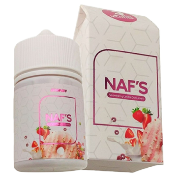 Naf&#039;s V1 Strawberry Cereal Donut Milk 60ML by 2Thumbs