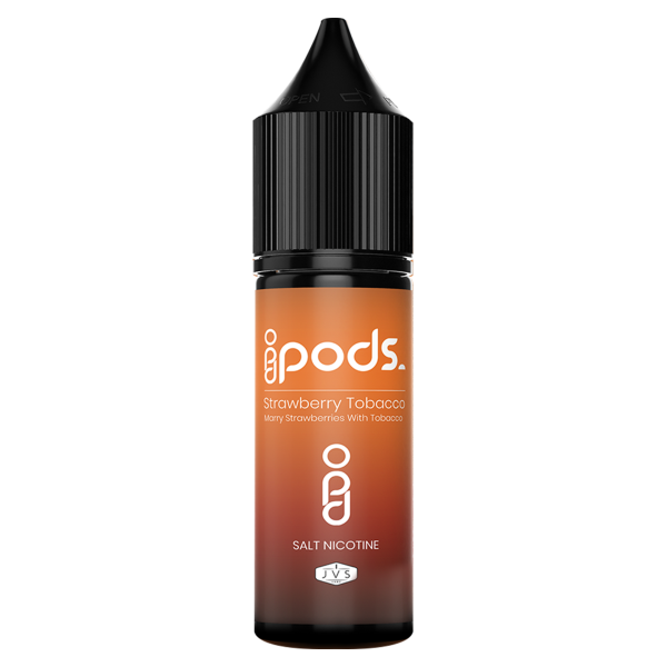 Ipods Strawberry Tobacco Salt Nic 15ML by JVS Labz x Ipods