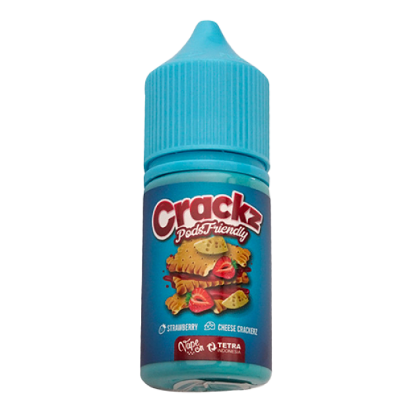 Crackz Strawberry Cheese Crackerz Pods Friendly 30ML by Tetra