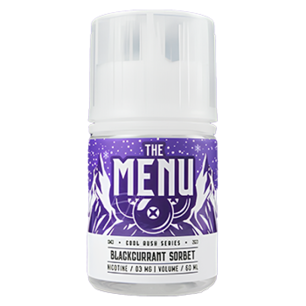 The Menu Blackcurrant Sorbet 60ML by Pacifica x TNT