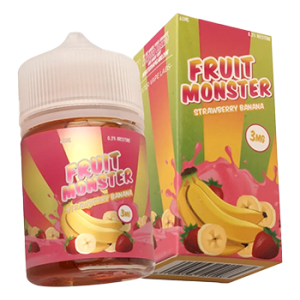 Fruit Monster Strawberry Banana 60ML by Jam Monster