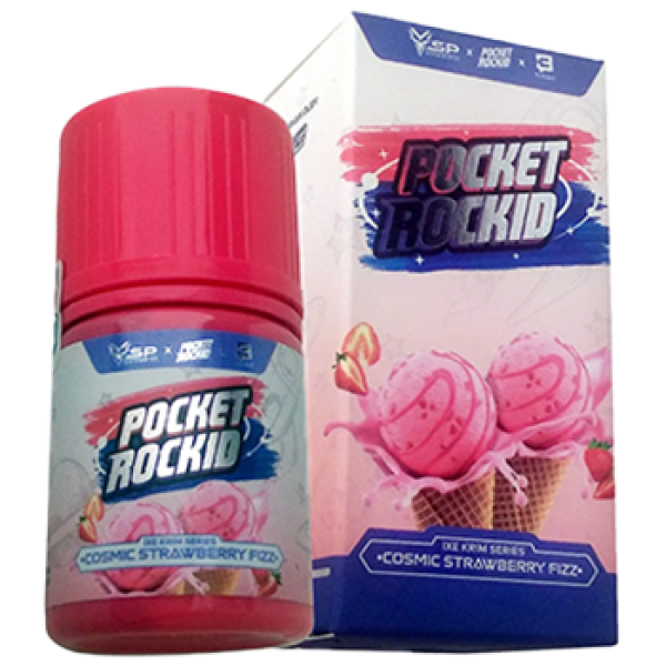 Pocket Rockid Cosmic Strawberry Fizz 60ML by Tigac x VSP