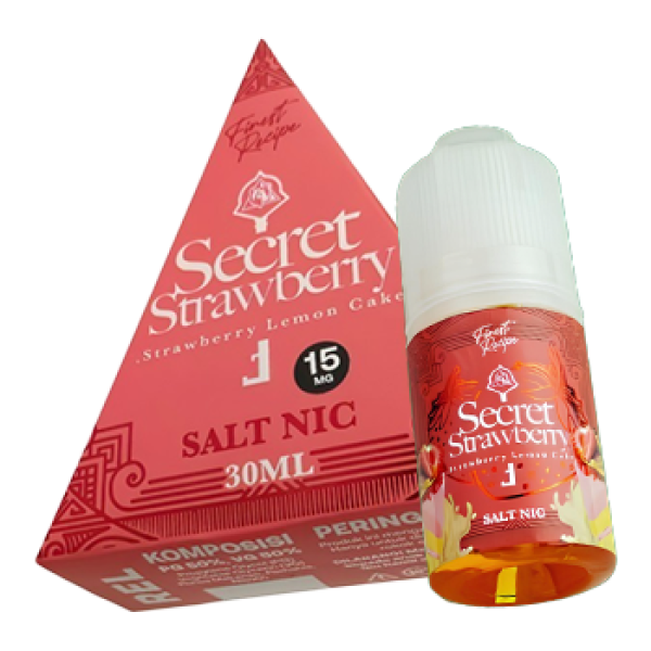 Secret Strawberry Lemon Cake Salt Nic 30ML by Trilogy x Jvape