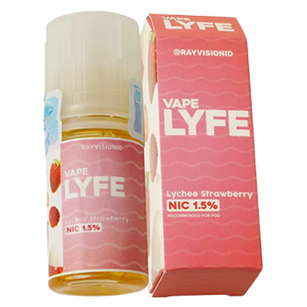 Vape Lyfe Lychee Strawberry Pods Friendly 30ML by Rcraft