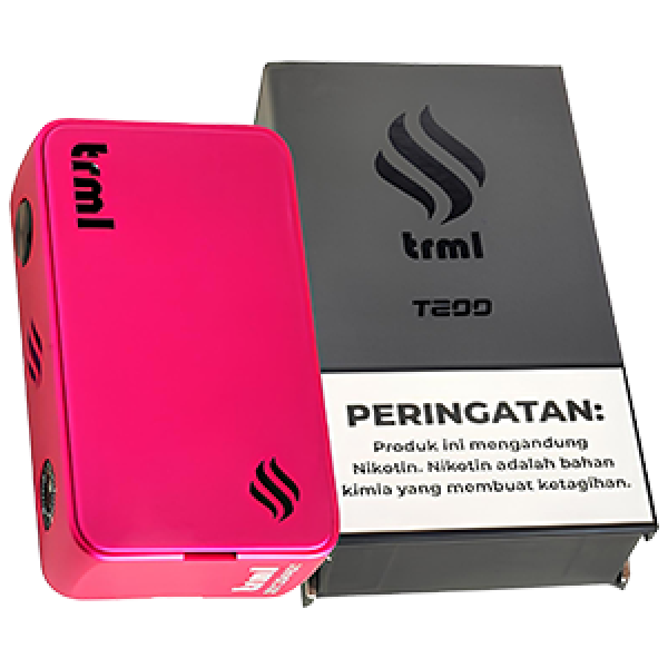 TRML T200 Scarlet Pink 220W MOD ONLY 100% Authentic by trml