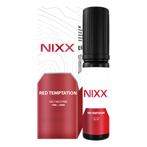 Nixx Red Temptation Salt Nic 15ML by JVS x Raffi Ahmad