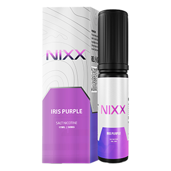 Nixx Iris Purple Salt Nic 15ML by JVS x Raffi Ahmad