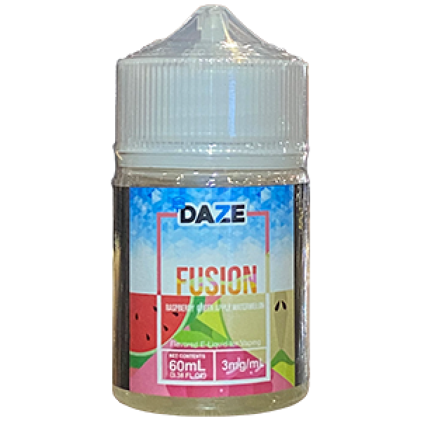 Daze Fusion Raspberry Green Apple Watermelon 60ML by 7 Daze