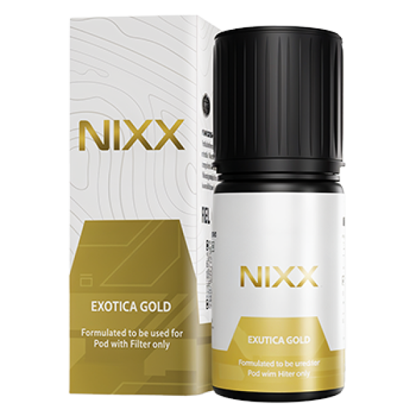 Nixx Exotica Gold Salt Nic 30ML by JVS x Raffi Ahmad