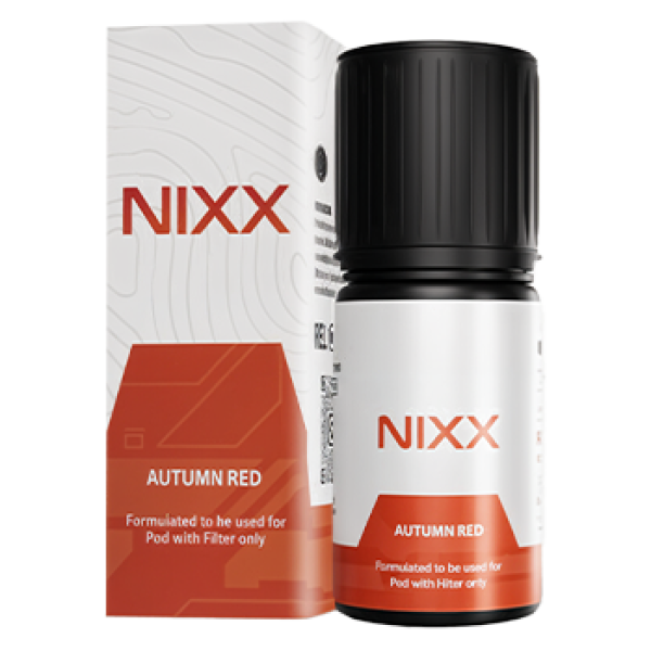 Nixx Autumn Red Salt Nic 30ML by JVS x Raffi Ahmad