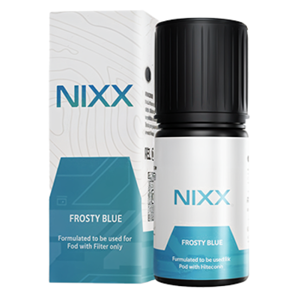 Nixx Frosty Blue Salt Nic 30ML by JVS x Raffi Ahmad