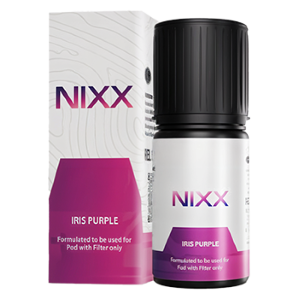 Nixx Iris Purple Salt Nic 30ML by JVS x Raffi Ahmad