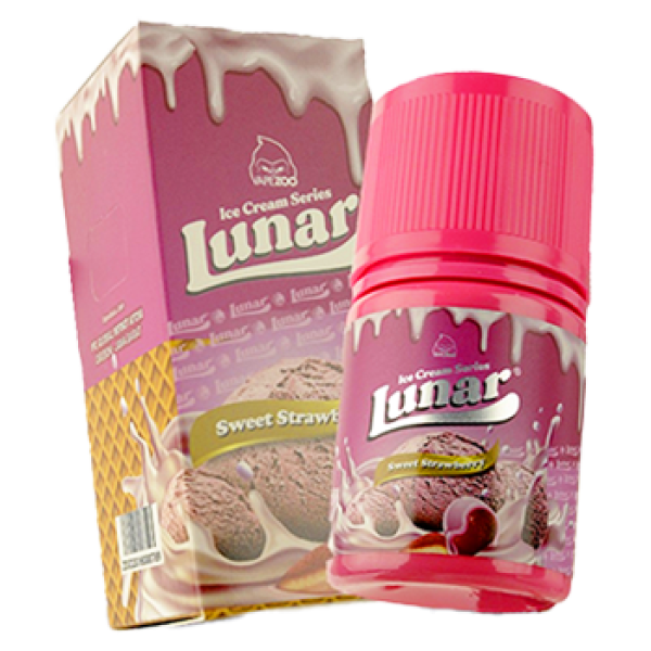 Lunar Sweet Strawberry Ice Cream 60ML by Vape Zoo
