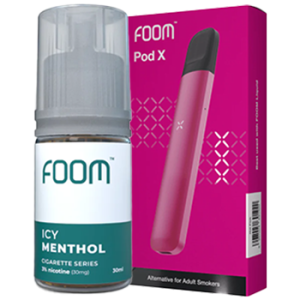 Foom X Hot Pink + Foom Icy Menthol 15ML by Foom Lab